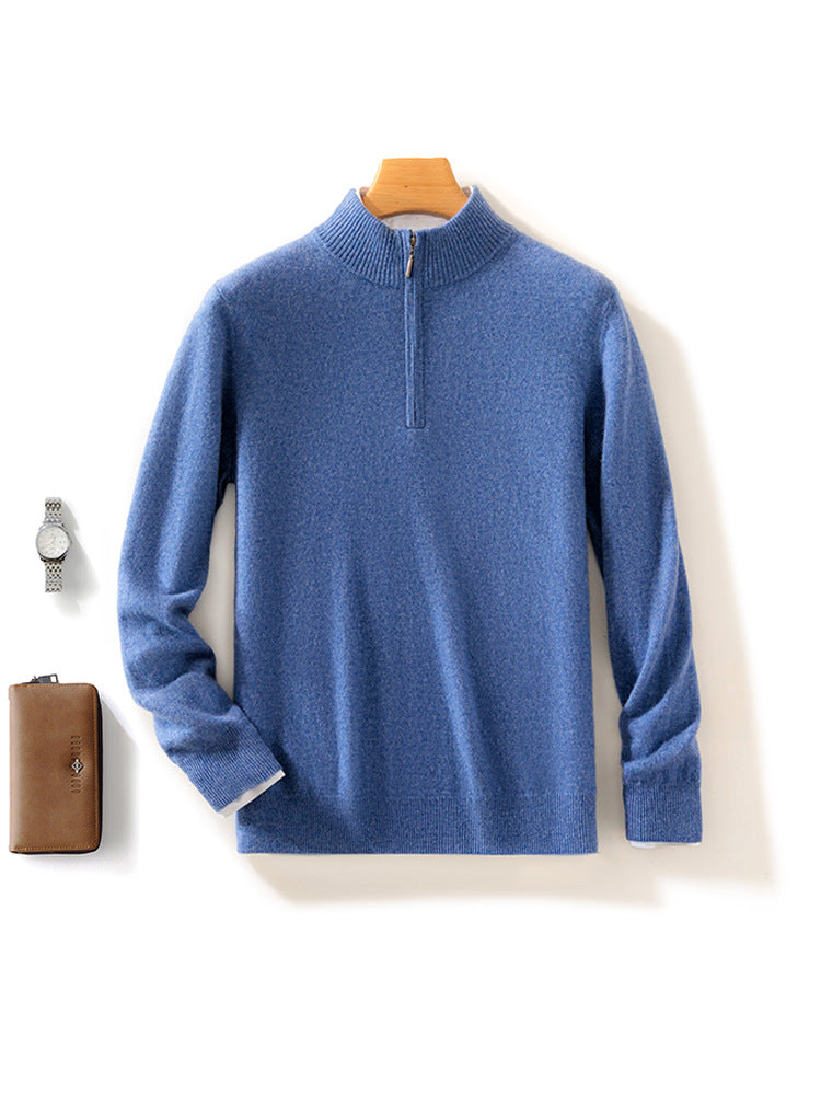 Wool Half-Zip Pullover