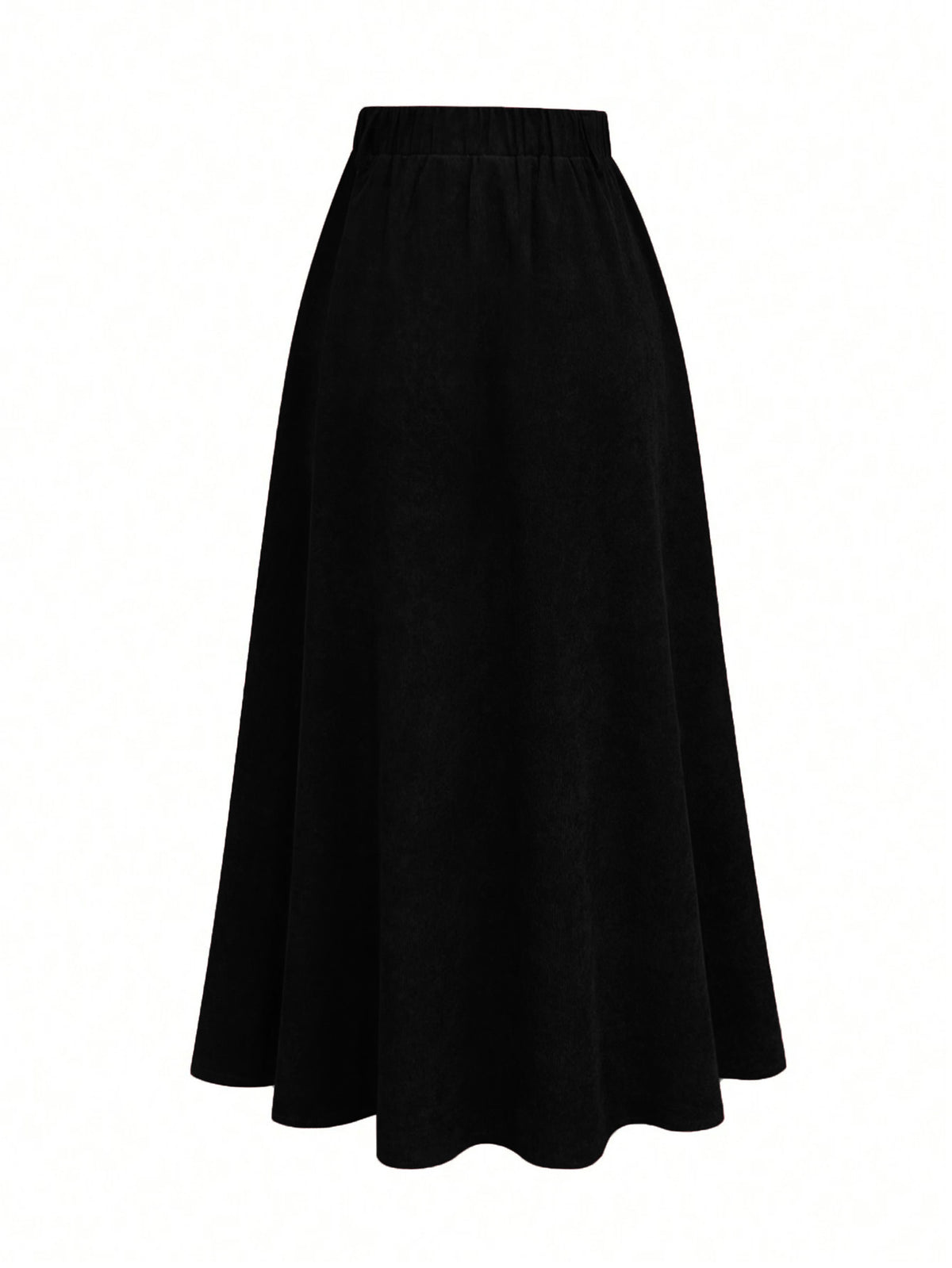 Corduroy A-Line Skirt — detail