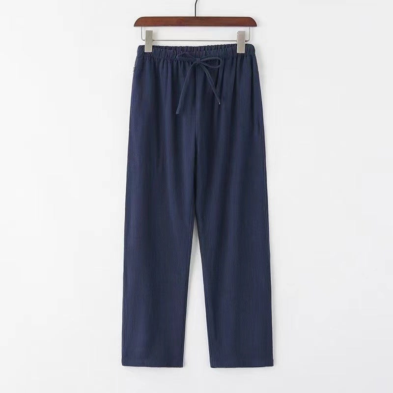 Relaxed Drawstring Trousers