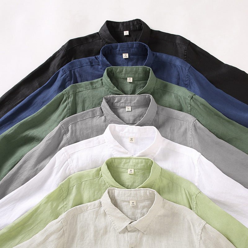 Linen Pocket Shirt