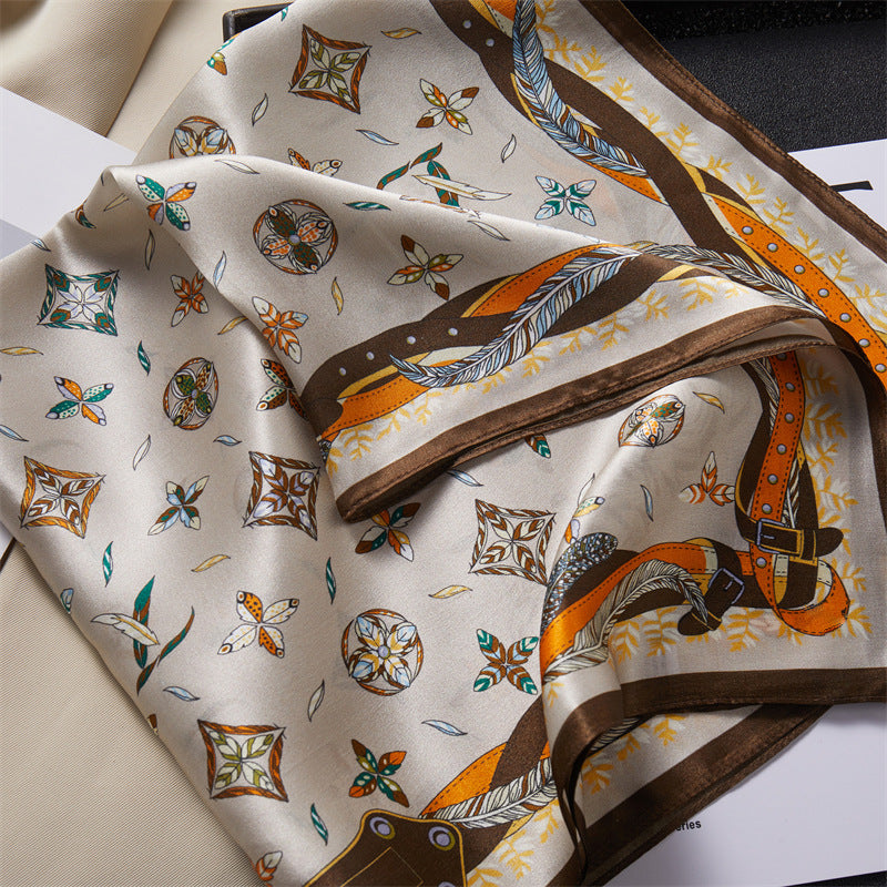 Printed Mulberry Silk Scarf