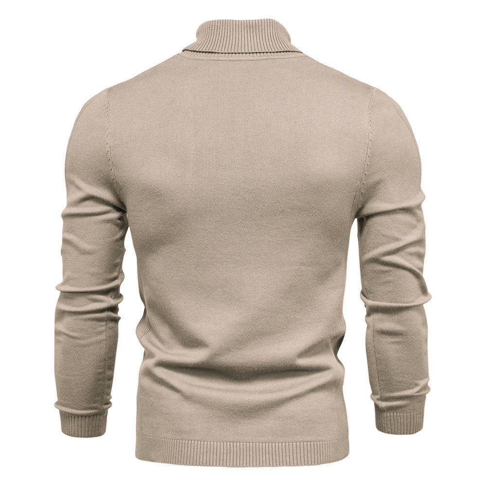 Viscose Turtleneck Sweater