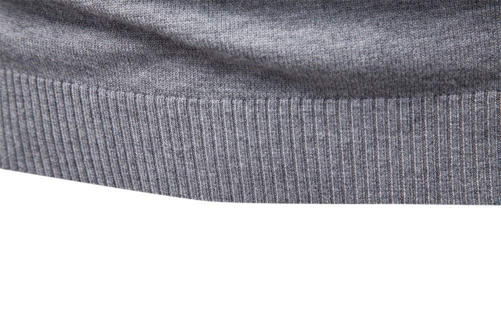 Viscose Turtleneck Sweater — detail