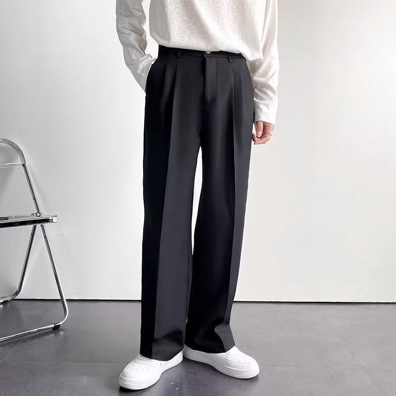 Wide-Leg Corduroy Trousers