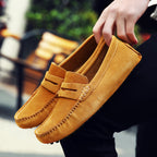 Suede Driving Loafers