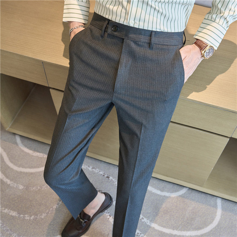 Tailored Pinstripe Trousers