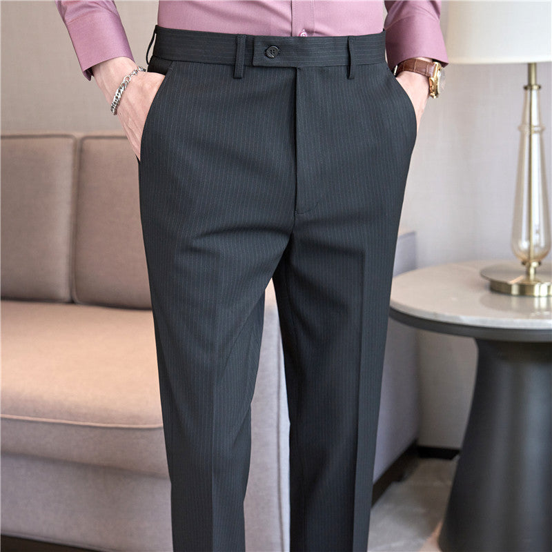 Tailored Pinstripe Trousers