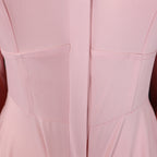 Puff-Sleeve Shirt Dress — detail