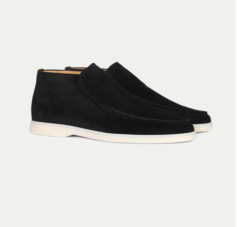 Suede Chukka Slip-Ons — detail