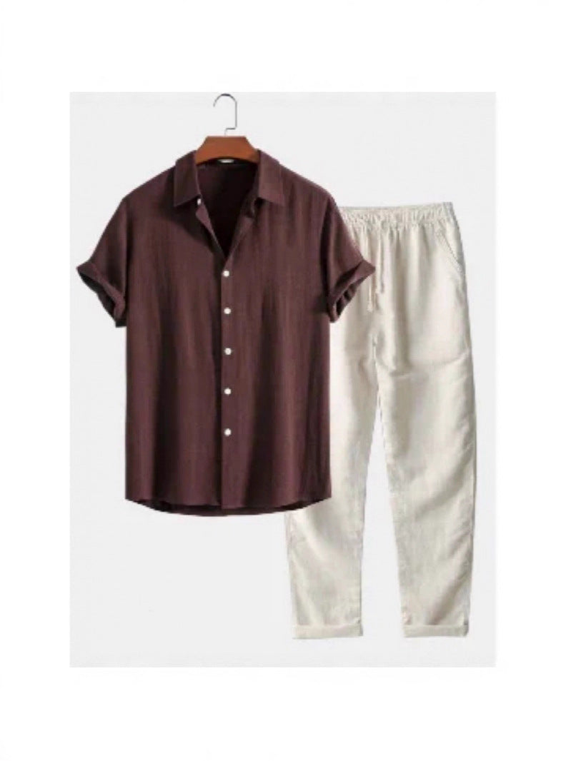 Relaxed Shirt Set