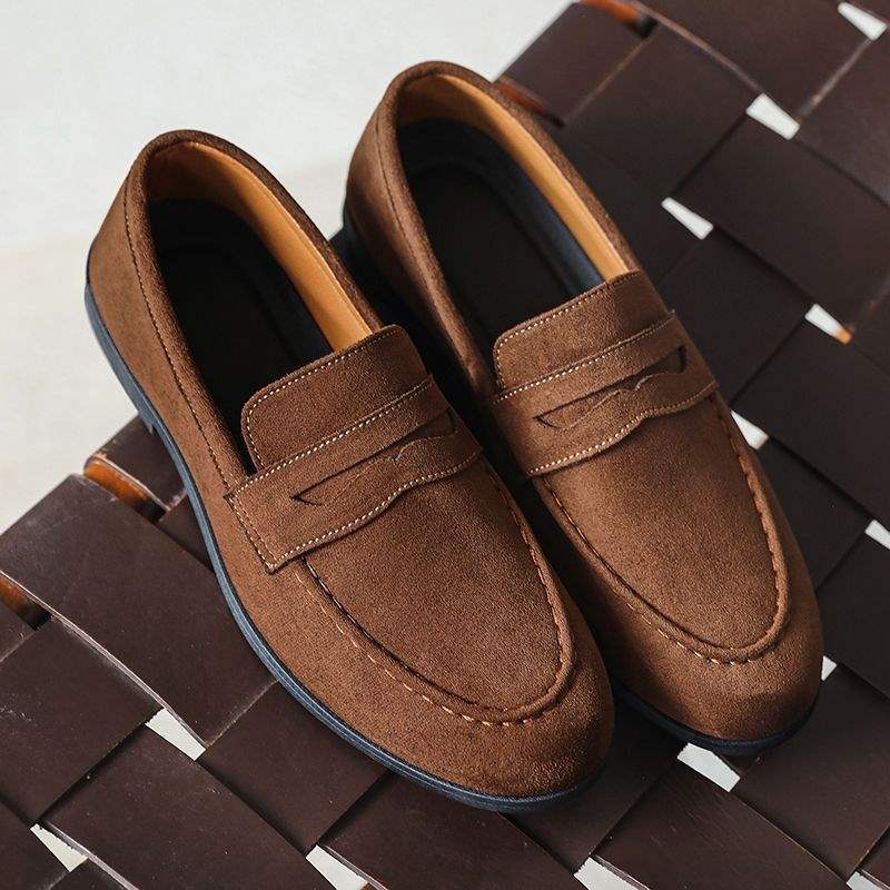 Two-Finish Penny Loafers
