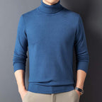 Wool-Blend Turtleneck Sweater — detail