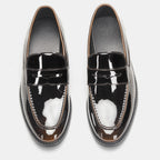 Burnished Tassel Loafers