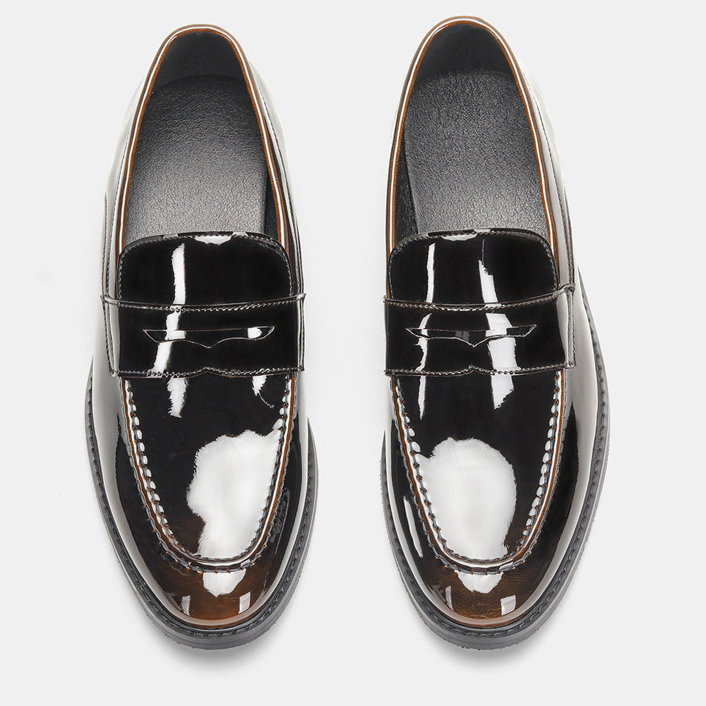 Burnished Tassel Loafers