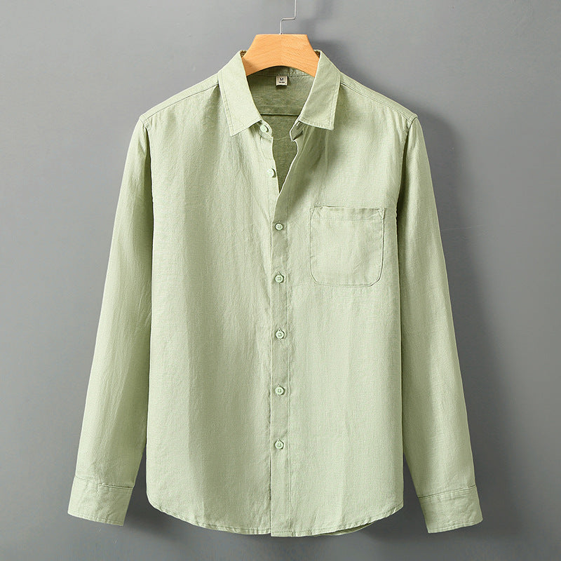 Linen Pocket Shirt