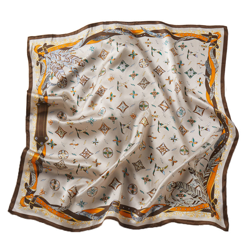 Printed Mulberry Silk Scarf