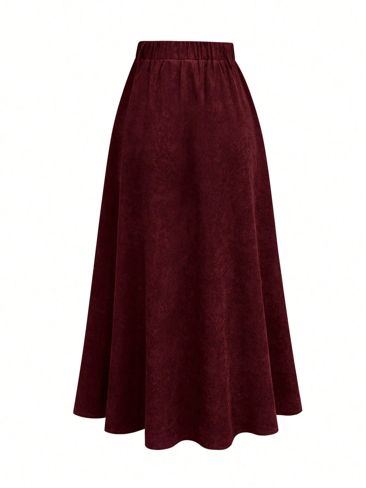 Corduroy A-Line Skirt — detail