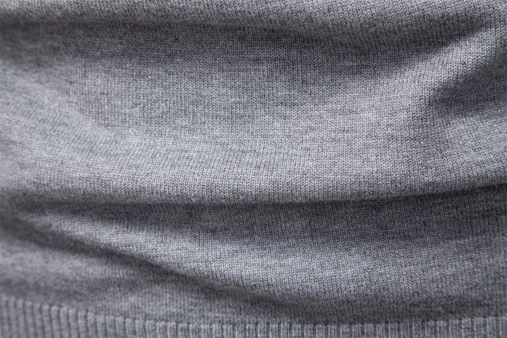 Viscose Turtleneck Sweater — detail