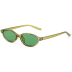 Slim Oval Sunglasses