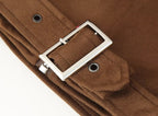 Storm-Collar Bomber Jacket — detail