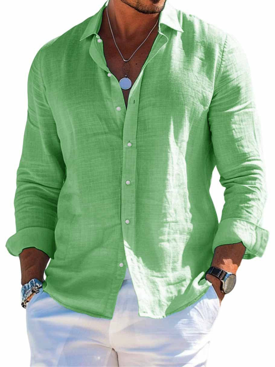 Textured Weave Shirt — detail