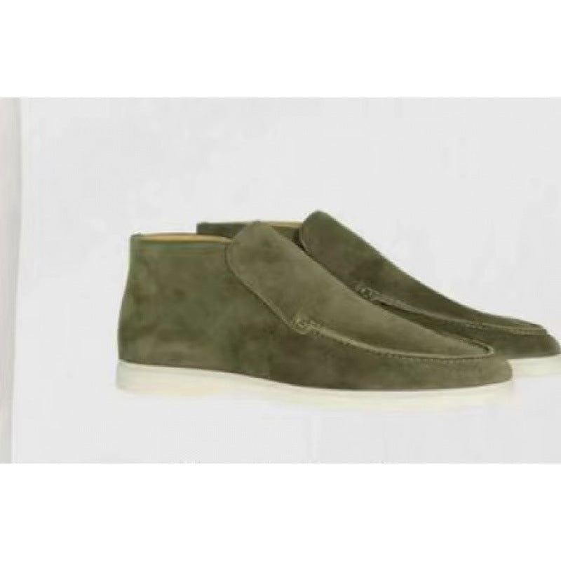 Suede Chukka Slip-Ons