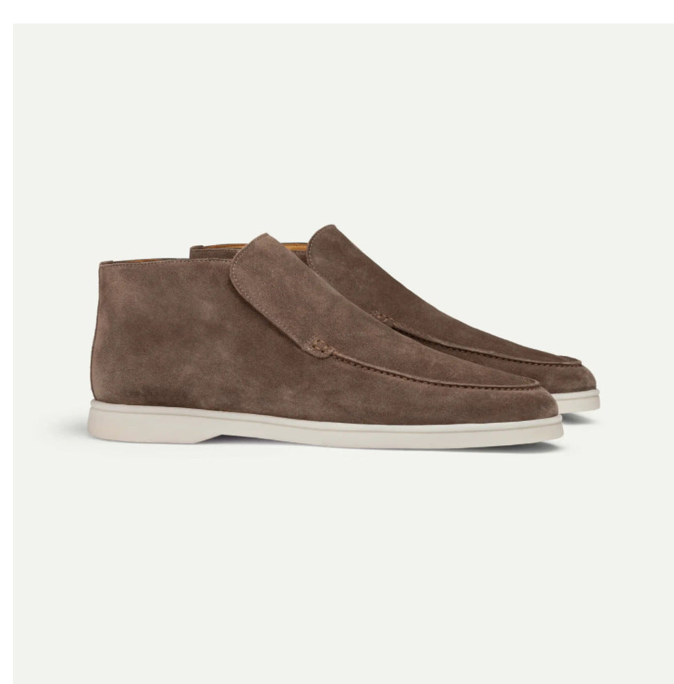 Suede Chukka Slip-Ons — detail