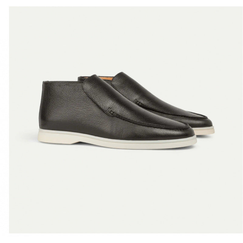 Suede Chukka Slip-Ons