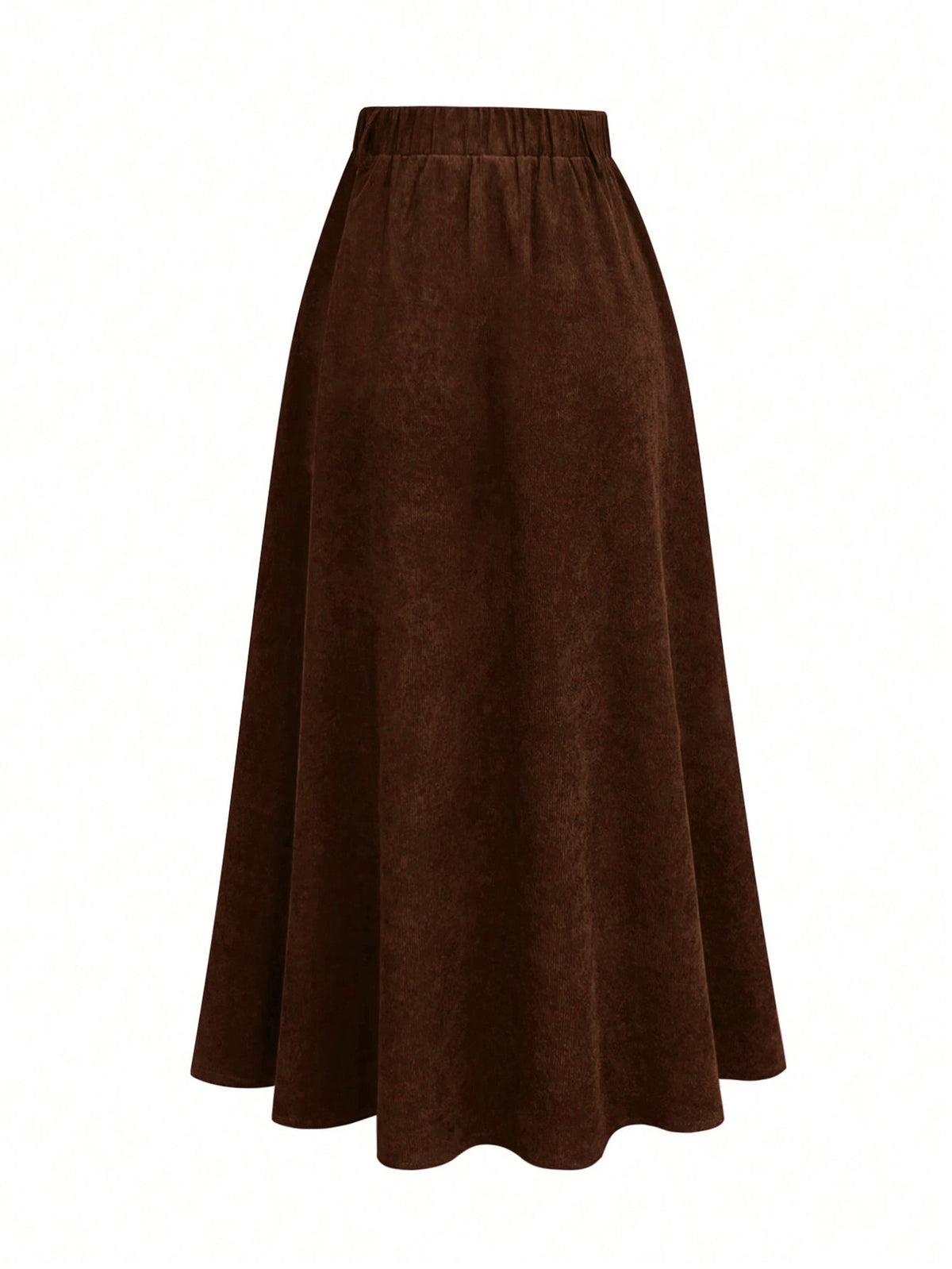 Corduroy A-Line Skirt — detail