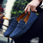Suede Driving Loafers