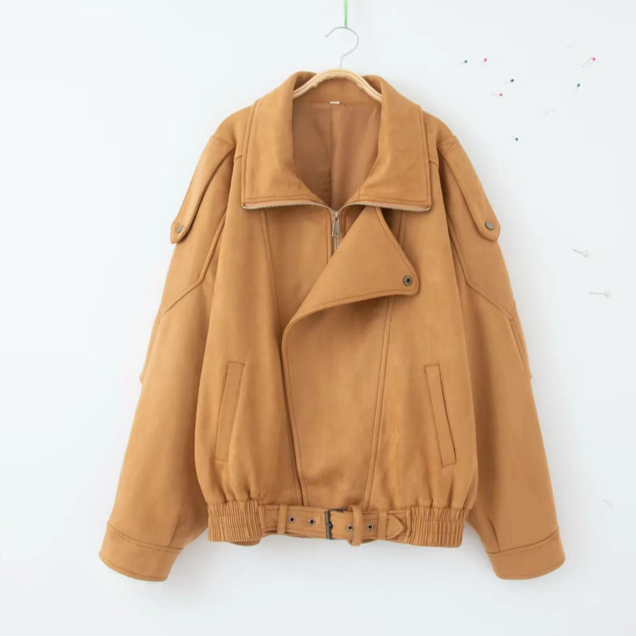 Storm-Collar Bomber Jacket