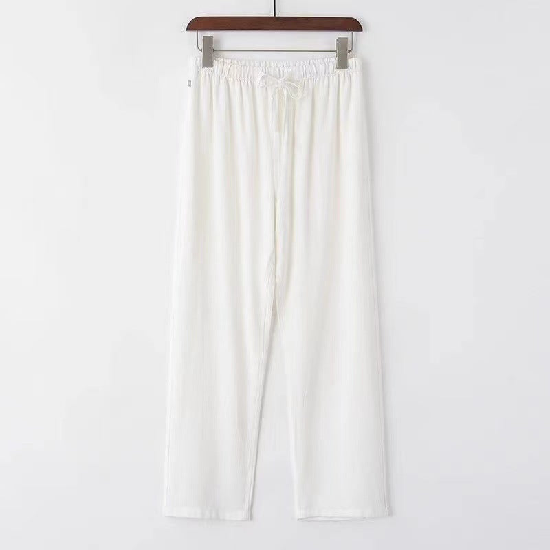 Relaxed Drawstring Trousers