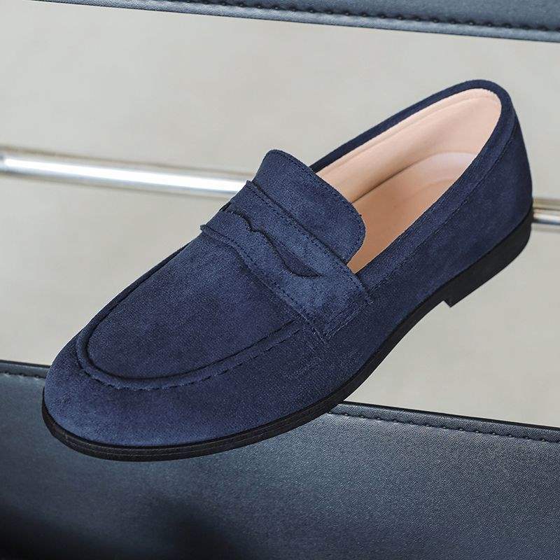 Two-Finish Penny Loafers