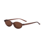 Slim Oval Sunglasses
