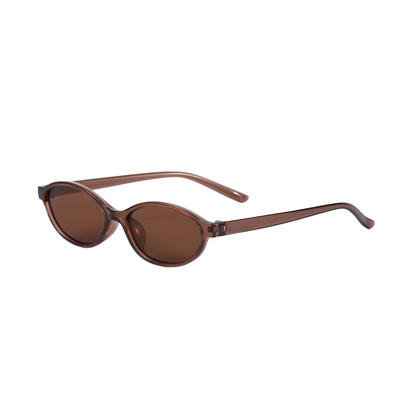Slim Oval Sunglasses