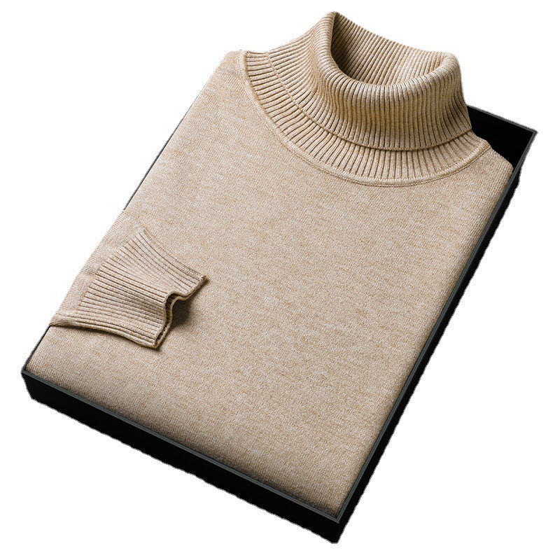 Soft-Knit Turtleneck Sweater