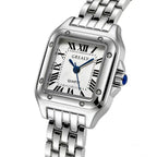 Square Roman Dial Watch