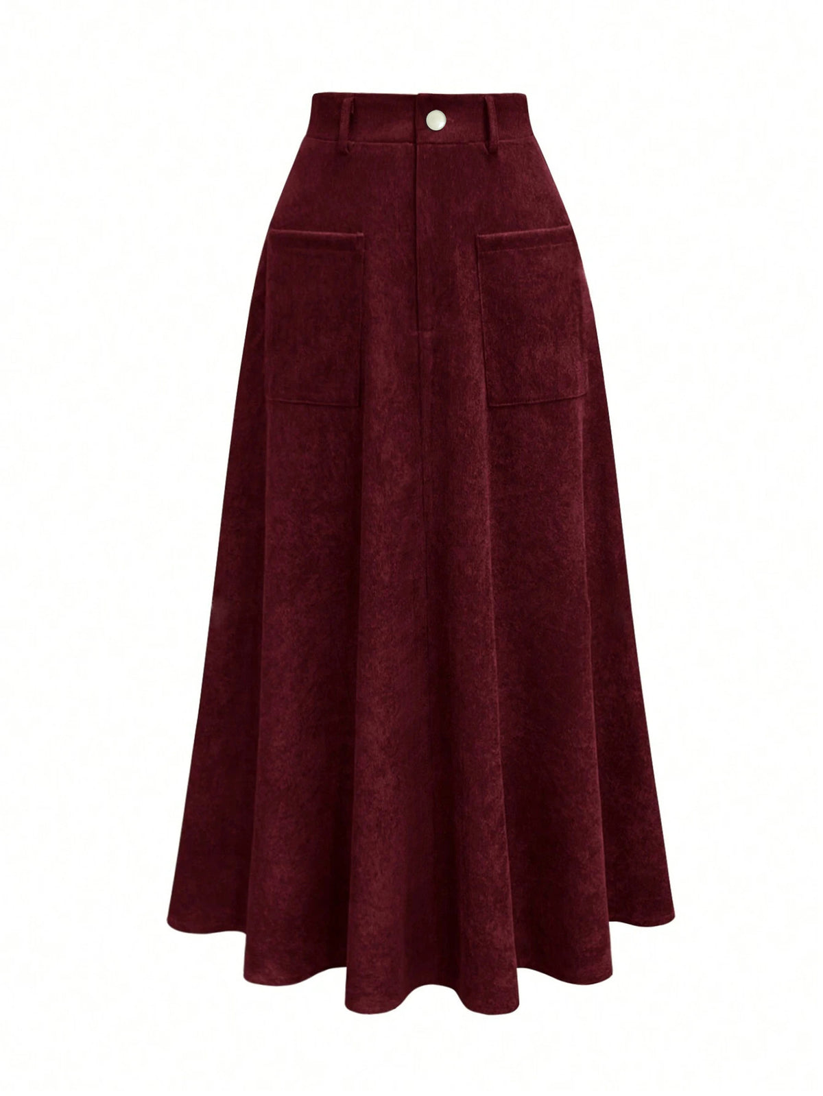 Burgundy Corduroy Outfit