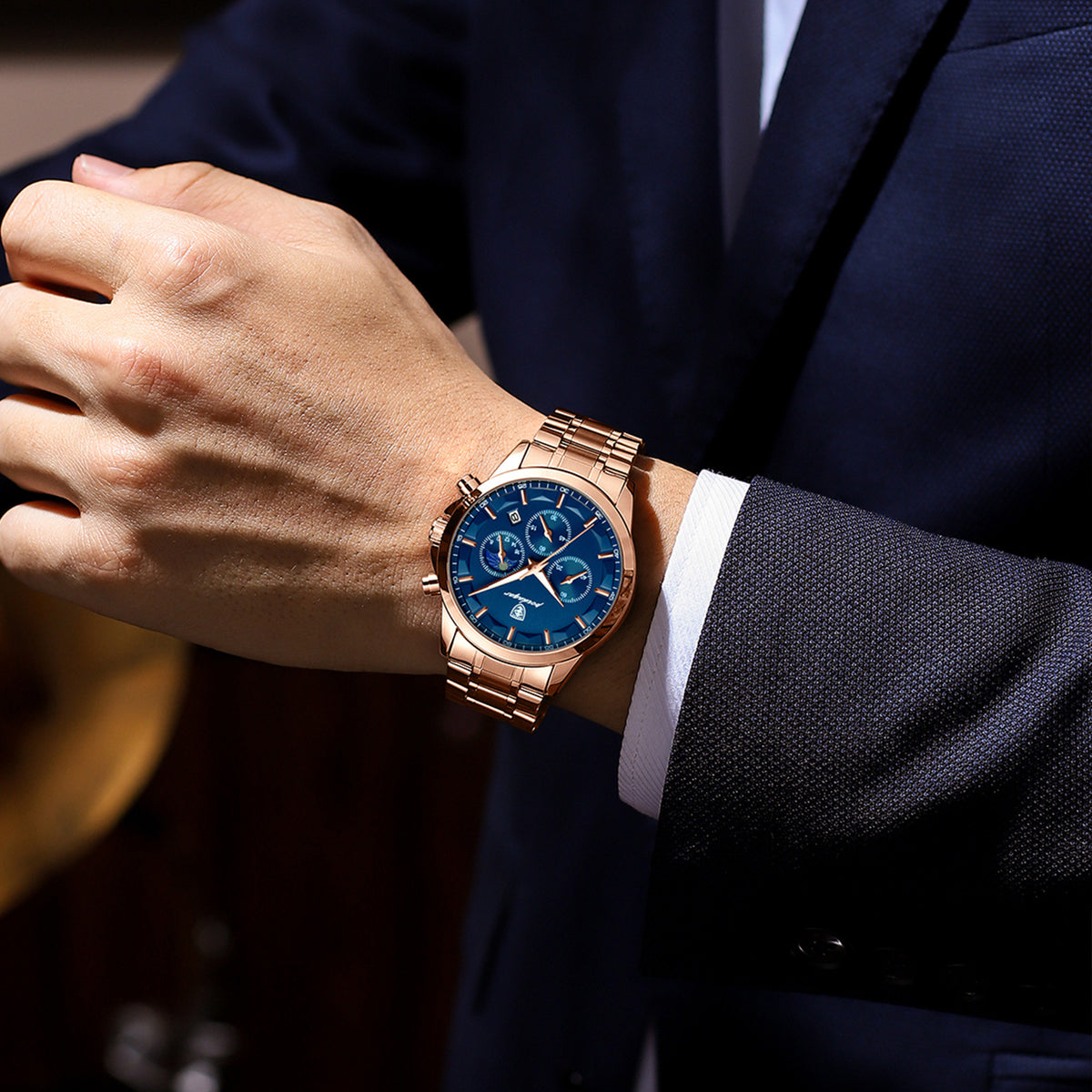 Multi-Dial Chronograph Watch