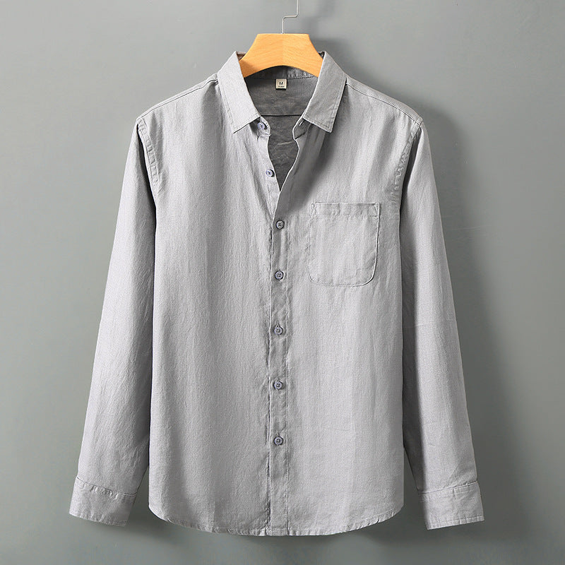 Linen Pocket Shirt
