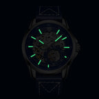 Fully automatic mechanical wristwatch