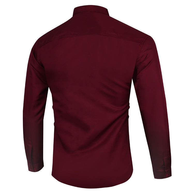 Easy-Care Dress Shirt — detail
