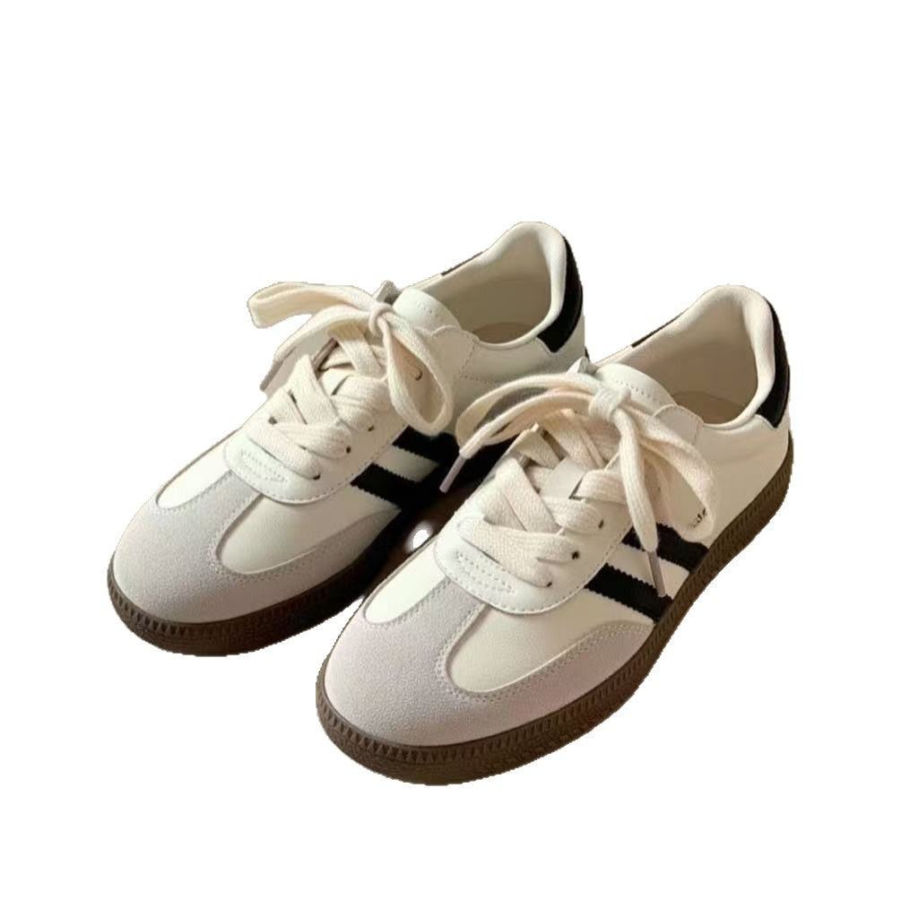 Contrast-Stripe Trainers