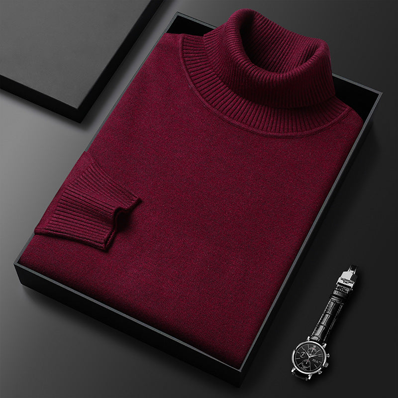 Soft-Knit Turtleneck Sweater