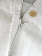 Belted Safari Maxi Dress — detail