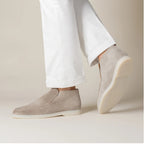 Suede Chukka Slip-Ons