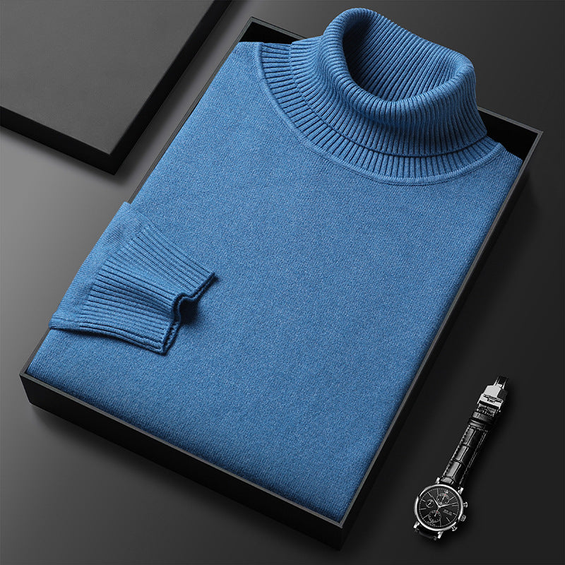 Soft-Knit Turtleneck Sweater