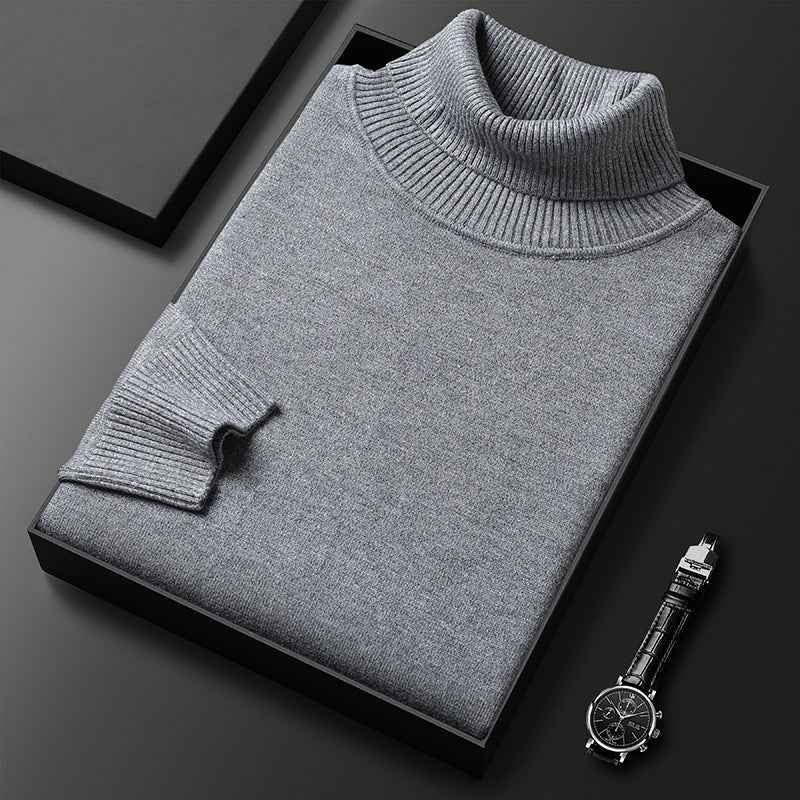 Soft-Knit Turtleneck Sweater