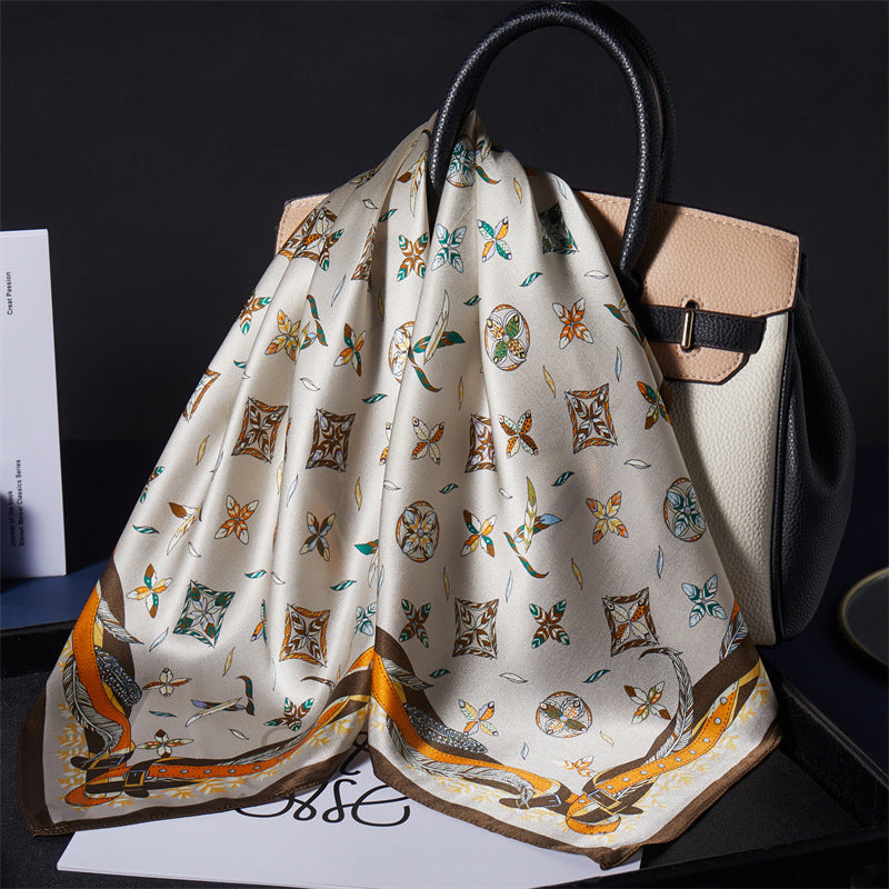 Printed Mulberry Silk Scarf