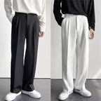 Wide-Leg Corduroy Trousers